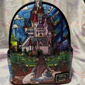 NWT Beauty and the Beast Loungefly